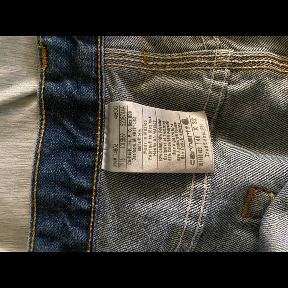 Men’s Carhartt jeans size 40x32. New without tags. Traditional cut jeans - Picture 2 of 5